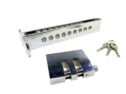 22.5cm Anti Theft Auto Brake Clutch Lock Stainless Steel Vehicle Security Protection Supplies Car Brake Lock with 3 Keys