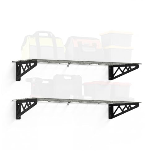 Steel Garage Wall Shelves 2 (2 Count)