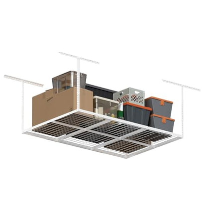 4x6ft Overhead Ceiling Garage Storage Rack