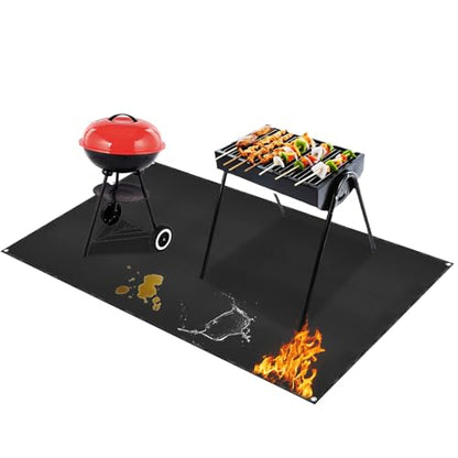 Under Grill Mat for Outdoor Grilling