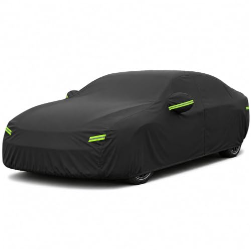 Sedan Car Cover Waterproof Outdoor Cover Fits 186