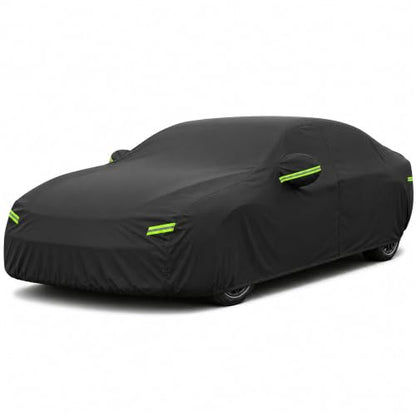Sedan Car Cover Waterproof Outdoor Cover Fits 186