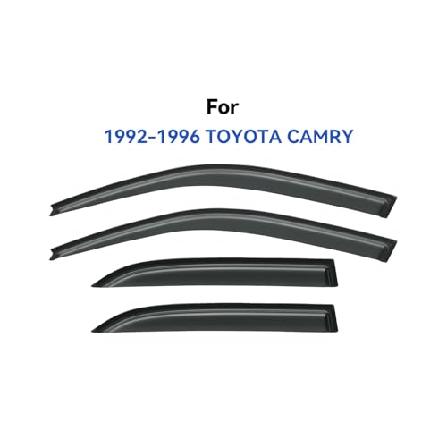 Window Visors Rain Guards for 1992 1993 1994 1995 1996 Toyota Camry Sedan