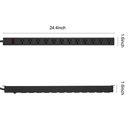 HHOSET Long Power Strip Surge Protector