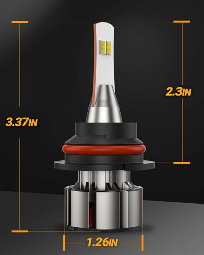 9004 Bulbs 36000LM Brighter (2 Count)
