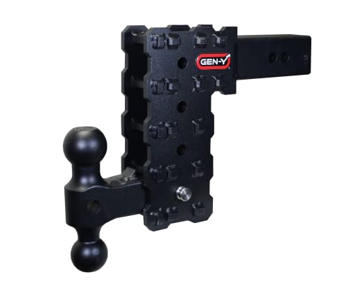 Solid Shank Adjustable Tow Hitch with Dual