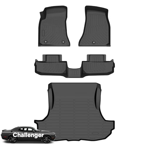 Floor Mats & Cargo Liner for Dodge Challenger RWD 2015