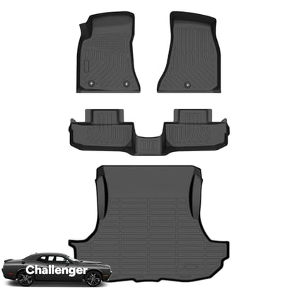 Floor Mats & Cargo Liner for Dodge Challenger RWD 2015