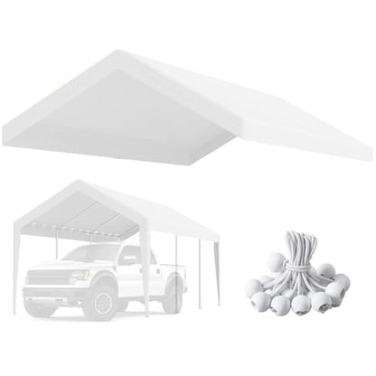 10' x 20' Carport Replacement Canopy Cover