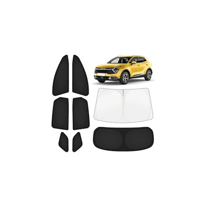 Car Window Shades for Kia Sportage 2023 (8 Count)