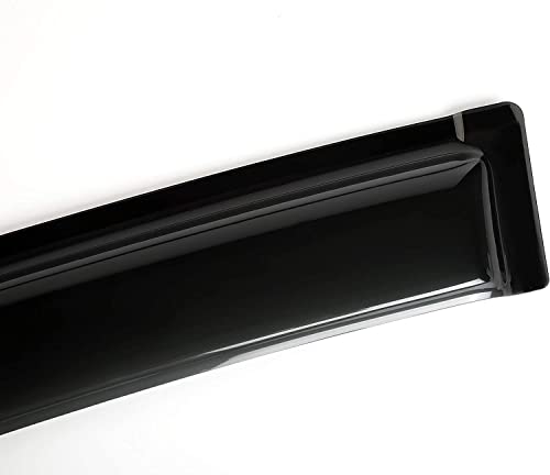 4PCS Tape On Side Window Wind Deflectors for 2016