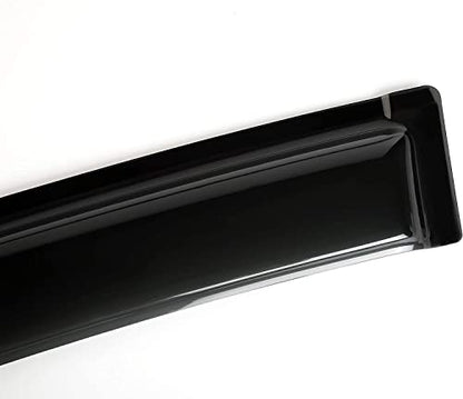 4PCS Tape On Side Window Wind Deflectors for 2016