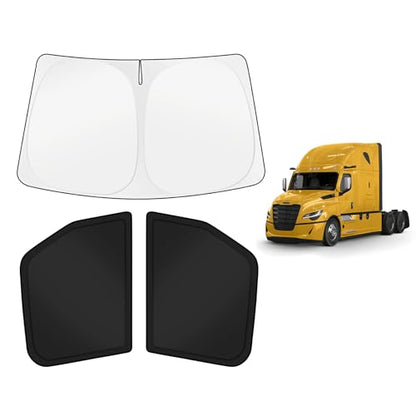 Car Window Shades for Freightliner Cascadia 2018 (3 Count)