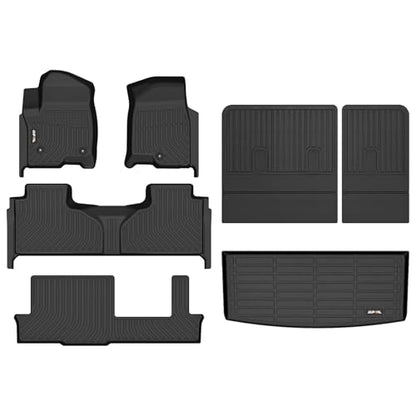 Custom Fit TPE Floor Mats & Cargo Liner & Seatback Cargo Set for 2021