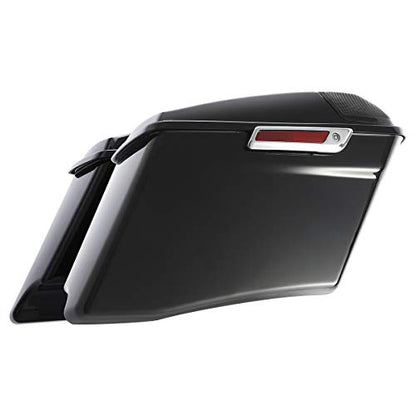 Motorcycle 4" Stretched Saddlebags Fit For Harley Touring 2014 (2 Count)