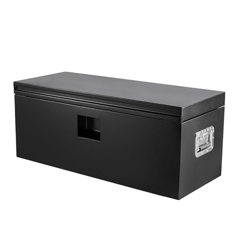 Black Steel Truck Bed Tool Box