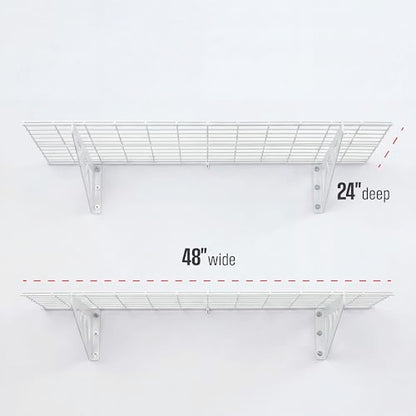 Steel Garage Wall Shelves 2 (2 Count)