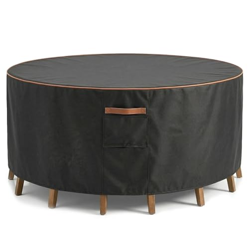Round Outdoor Patio Furniture Cover