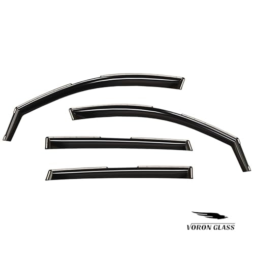 in Channel Extra Durable Rain Guards for Acura MDX 2022 (4 Count)