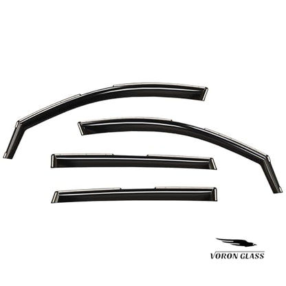 in Channel Extra Durable Rain Guards for Acura MDX 2022 (4 Count)