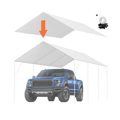 10x20' Canopy Replacement Cover Heavy Duty