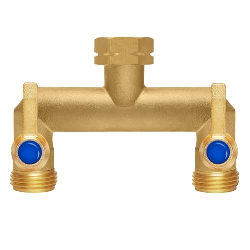 Brass Garden Hose Splitter