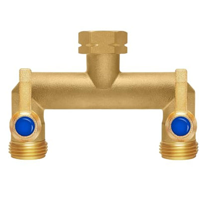 Brass Garden Hose Splitter