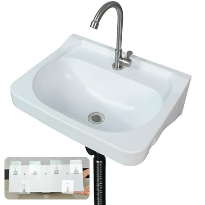 Wall Mount Bathroom Sink 19.7*15.3 No