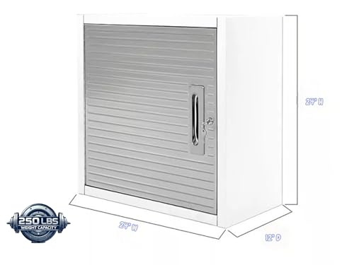 Heavy Duty 8 Piece Steel Garage Cabinet Storage Set with Rolling Workbench