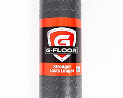 Large Coin Pattern Vinyl Garage Floor Protector Mat