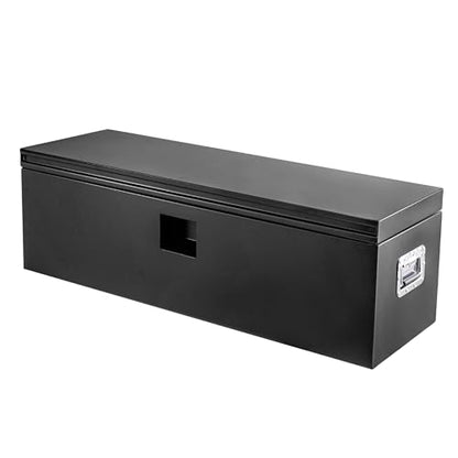 48" Black Industrial Steel Truck Bed Tool Box