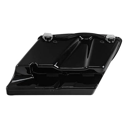 Motorcycle Saddlebags 5" Stretched Extended Hard Saddle BagsW (2 Count)