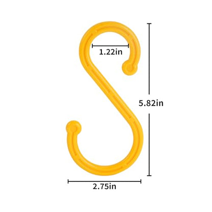 6 Pack Heavy Duty S Hooks (6 Count)