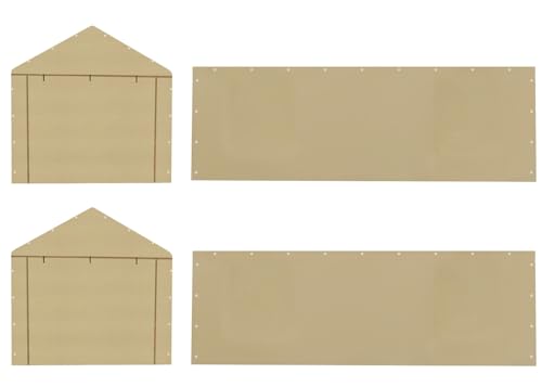 10 * 20 FT Carport Sidewall kit Panel Set of 4 (4 Count)