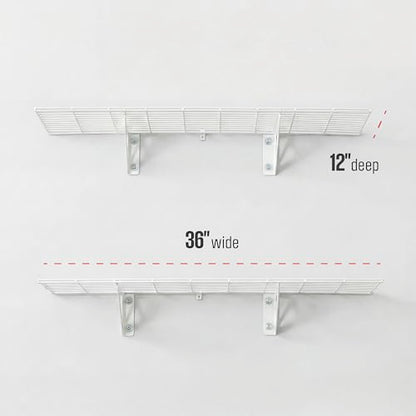 Steel Garage Wall Shelves 2 (2 Count)
