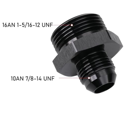 10AN Male Flare to 16AN ORB O