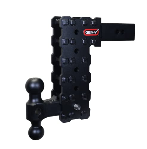 Solid Shank Adjustable Tow Hitch with Dual