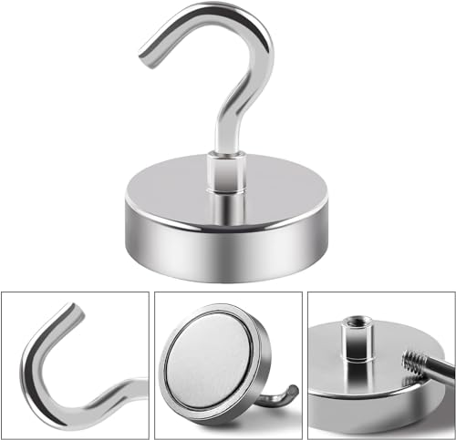 Magnetic Hooks 20pcs 170lbs Cruise Essentials 2026 Magnet Hook (20 Count)