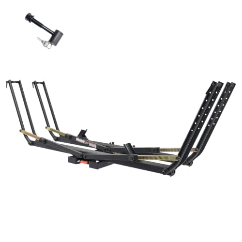 Ebike Racks for 2 Bikes Tow Hitch