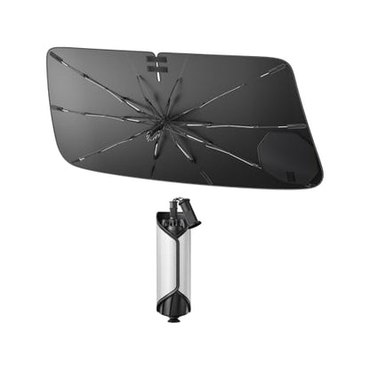 for 2027 Chevrolet Bolt EV Windshield Umbrella Sunshade [Easier Foldable] for 2027 Chevrolet Bolt EV Accessories 2027 Chevy BoltEV Sunshade Umbrella Windshield Umbrella Sun Shade