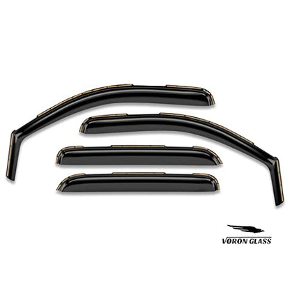 in Channel Extra Durable Rain Guards for Ford F150 2015
