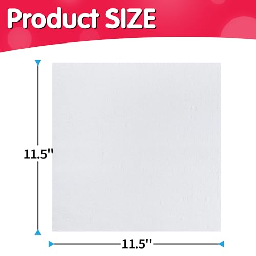 White Microfiber Cleaning Cloth (100 Count)