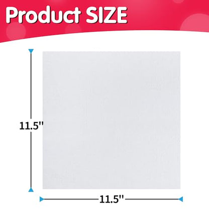 White Microfiber Cleaning Cloth (100 Count)