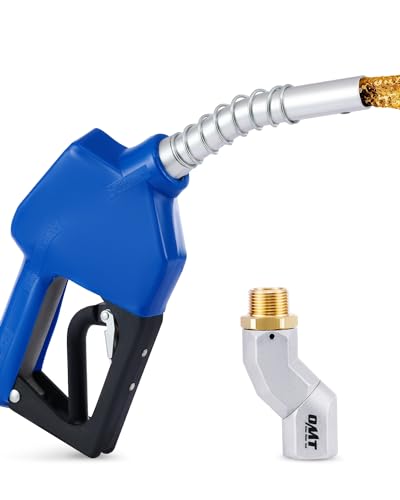 OMT 3 4" NPT Automatic Fuel Nozzle Kit with 360° Hose Swivel