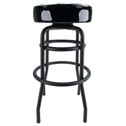 W85023 28.5 in. Checkerboard Swivel Bar Stool