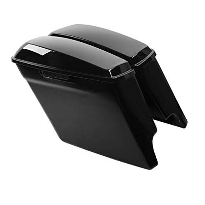Motorcycle 5" Stretched Saddlebags Fit For Harley Touring 2014 (2 Count)