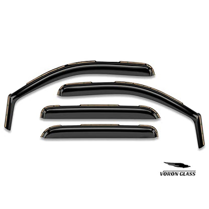 in Channel Extra Durable Rain Guards for Chevrolet
