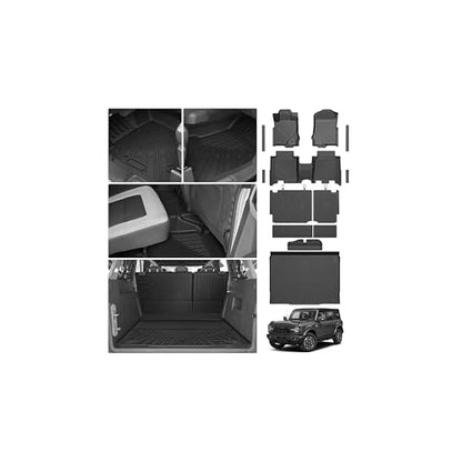 Floor Mats for Ford Bronco 4 Door 2021