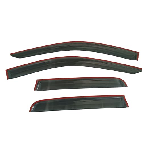 Tape On Rain Guards for Silverado