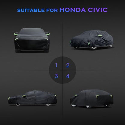 Car Cover Custom Fit for Honda Civic 1991